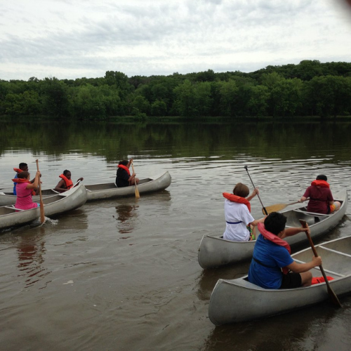 canoeing